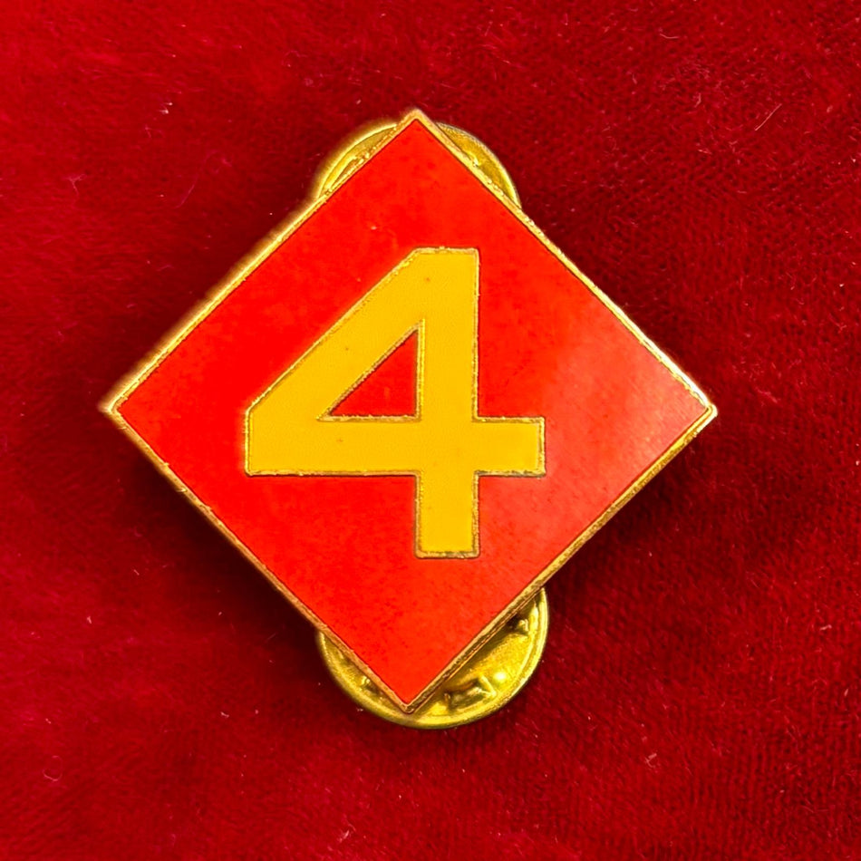 U.S. Marines - Crest "4th Marine Division"