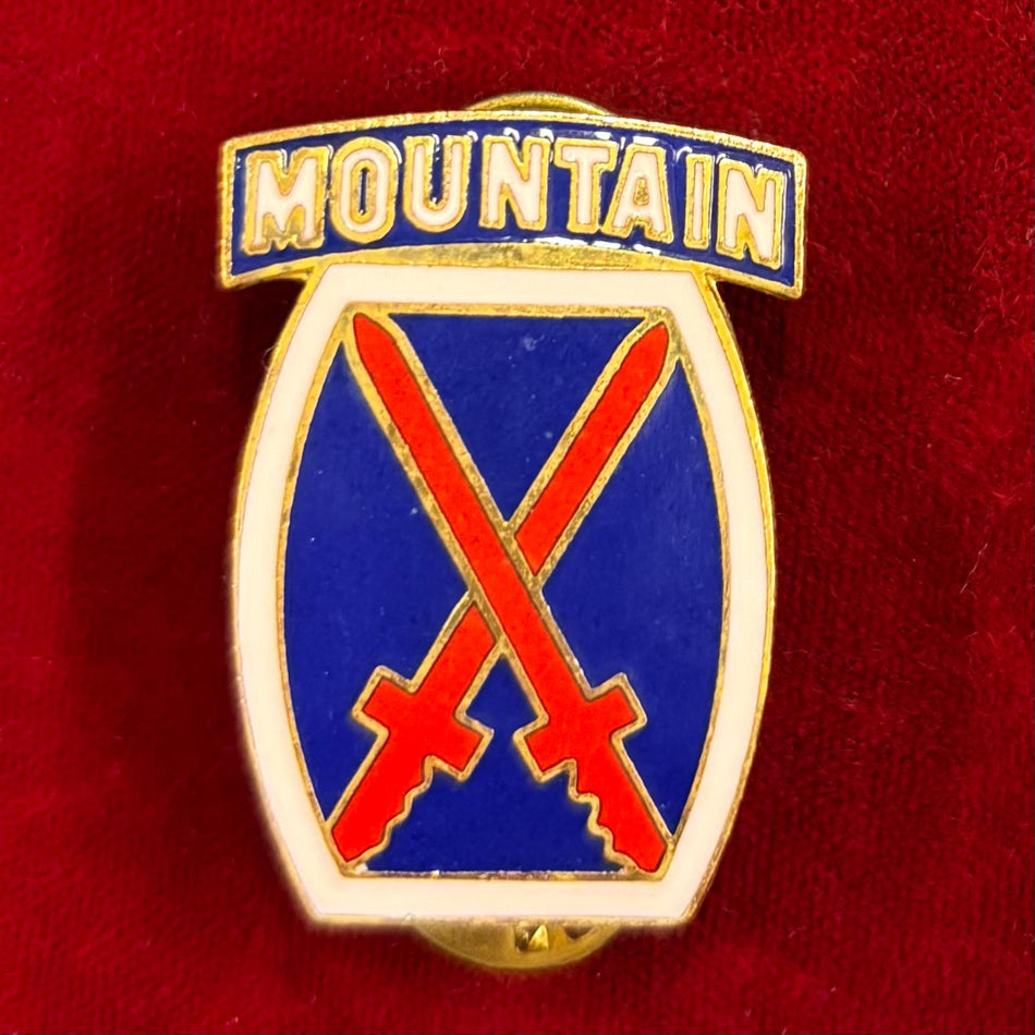 U.S. Army - Crest "10th Mountain Division"