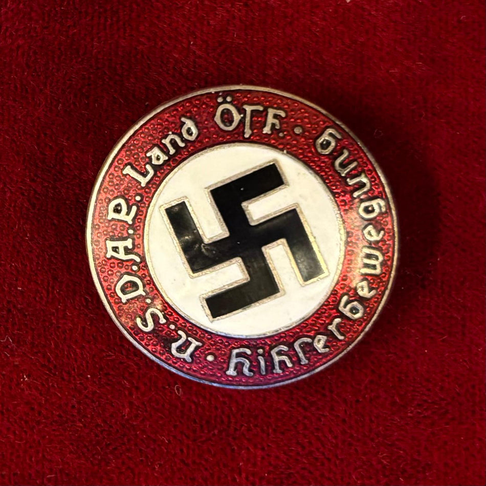 Distintivo "Partito Nazionalsocialista Tedesco dei Lavoratori d'Austria - Movimento Hitleriano" (Hitlerbewegung)