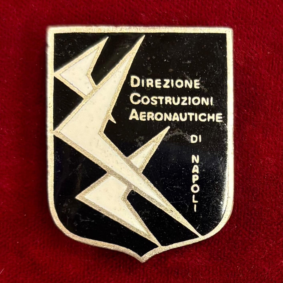 Distintivo "Direzione Costruzioni Aeronautiche di Napoli" - Aeronautica Militare (S. Johnson)