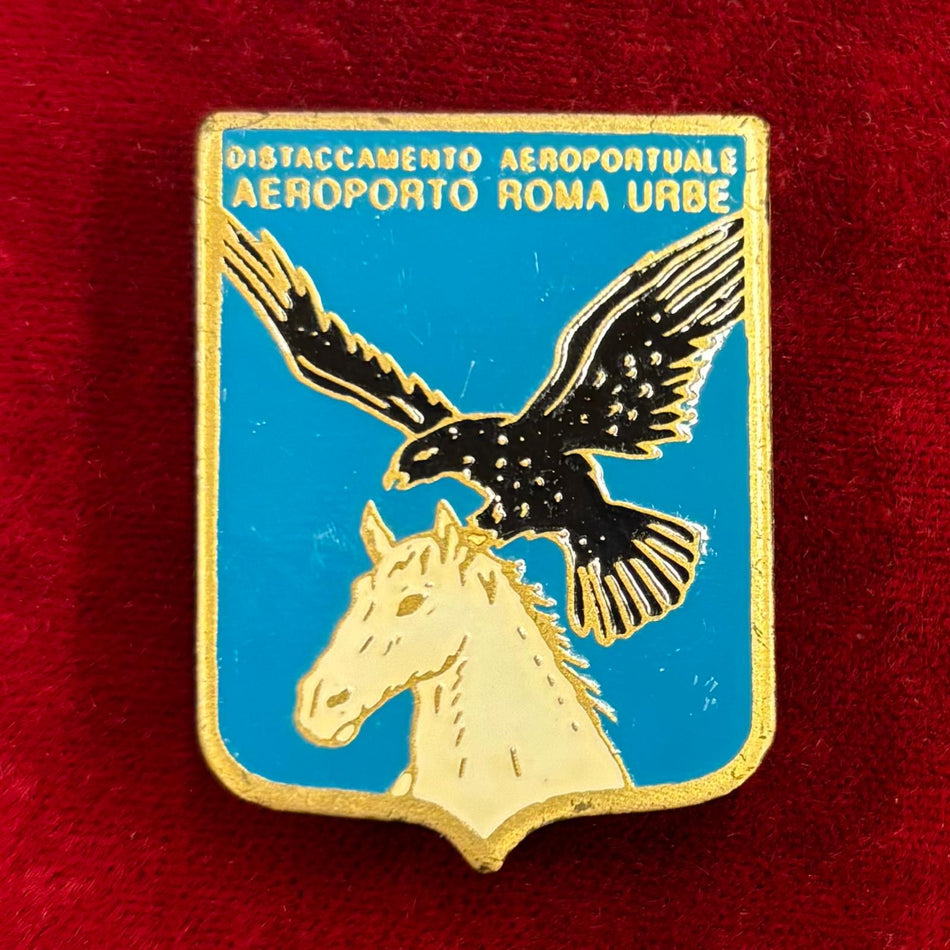 Distintivo "Distaccamento Aeroportuale - Aeroporto Roma Urbe"