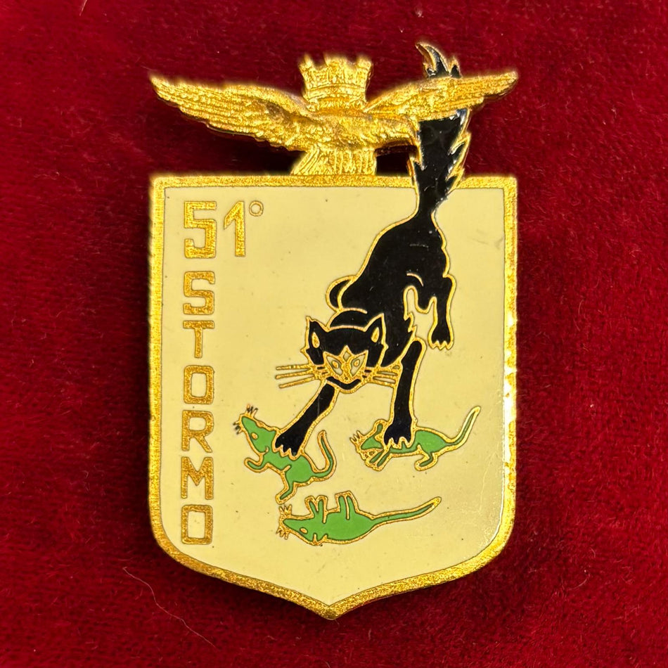 Distintivo "51° Stormo" - Aeronautica Militare (S. Johnson)