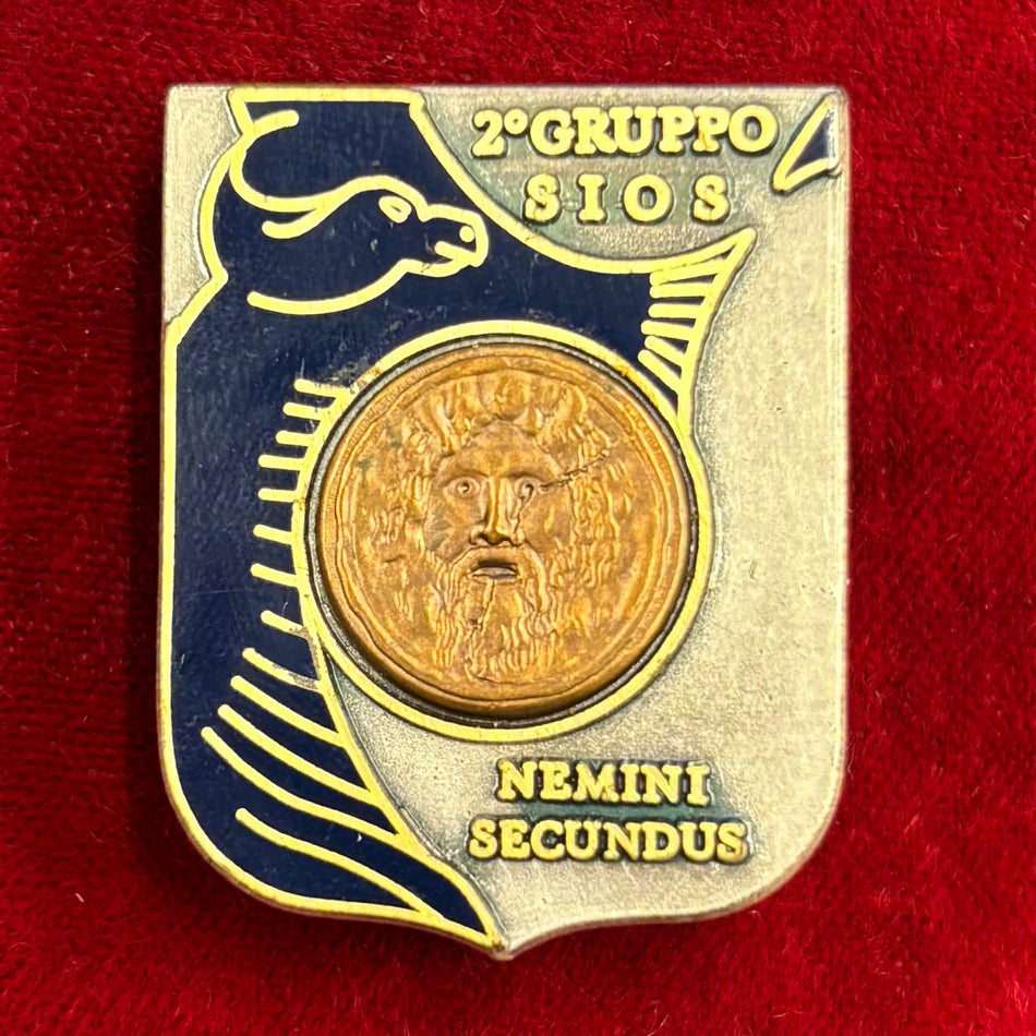 Distintivo "2º Gruppo Servizio Informazioni Operative e Sicurezza (S.I.O.S.)" - Aeronautica Militare