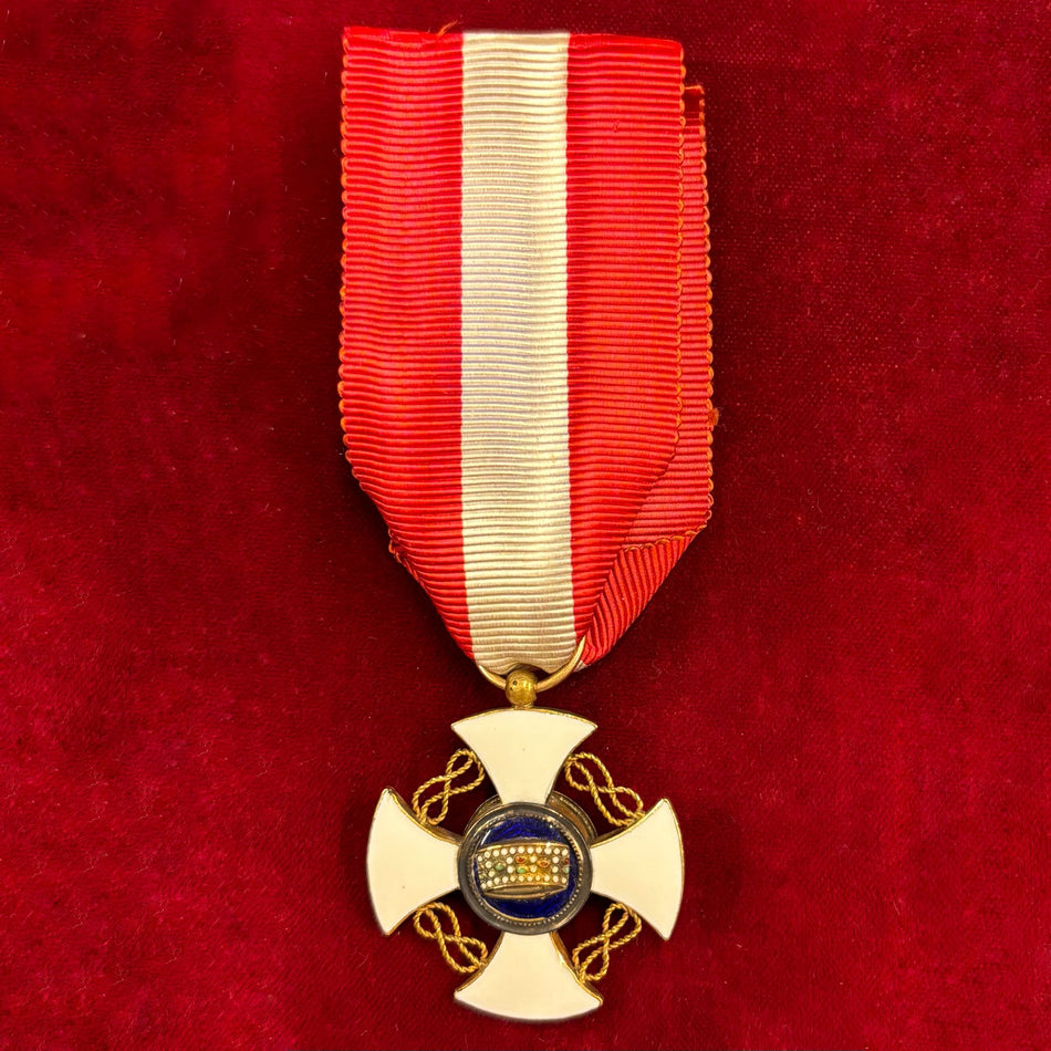 Regno d'Italia - Ordine della Corona d'Italia - Grado da Cavaliere