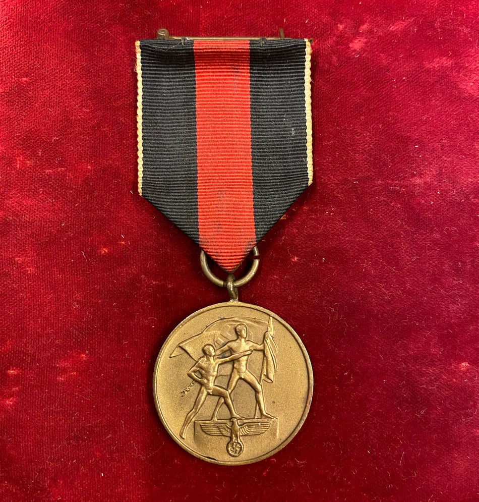 Terzo Reich - Medaglia commemorativa del 1 Ottobre 1938