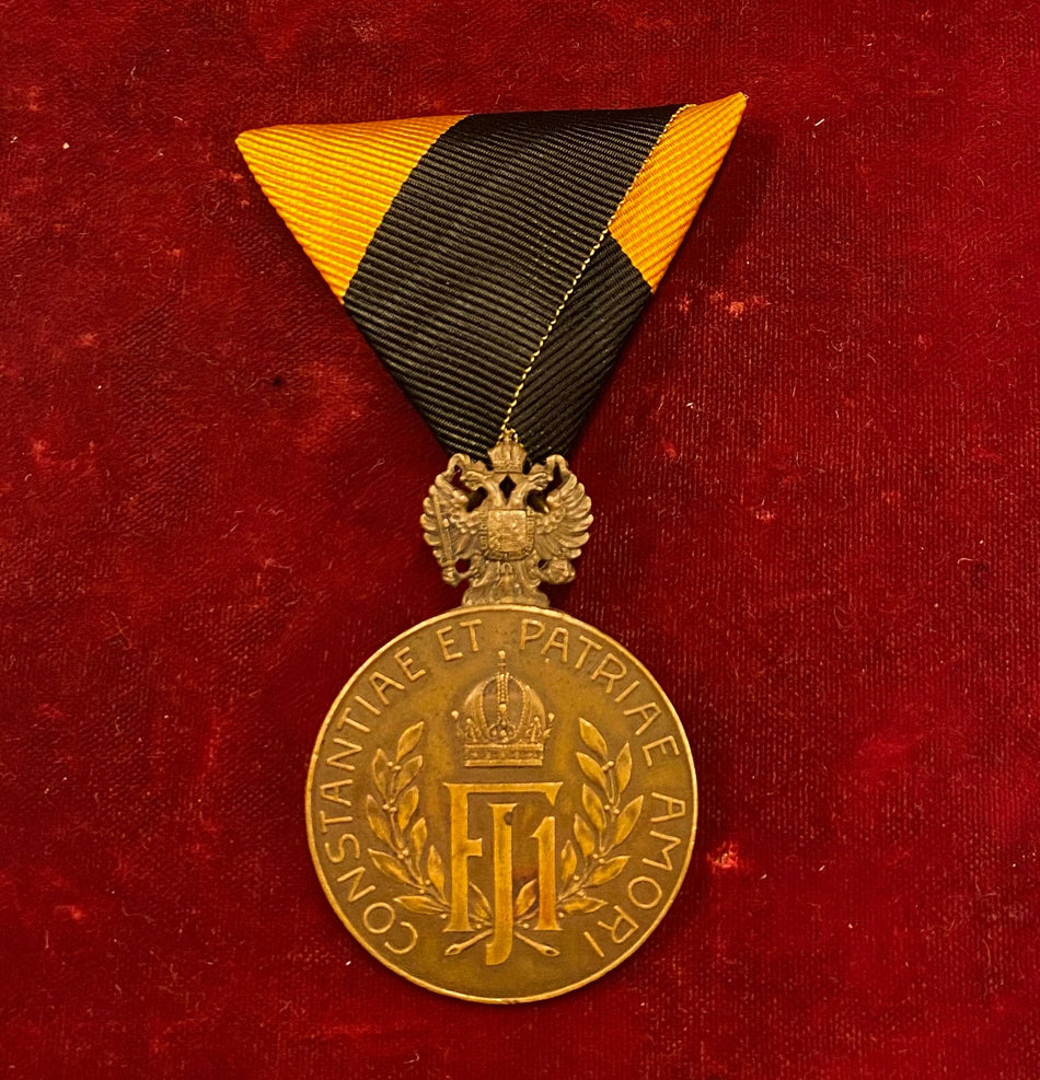 Austria - Francesco Giuseppe - Honor Medal for Home Guard Meritorius Service
