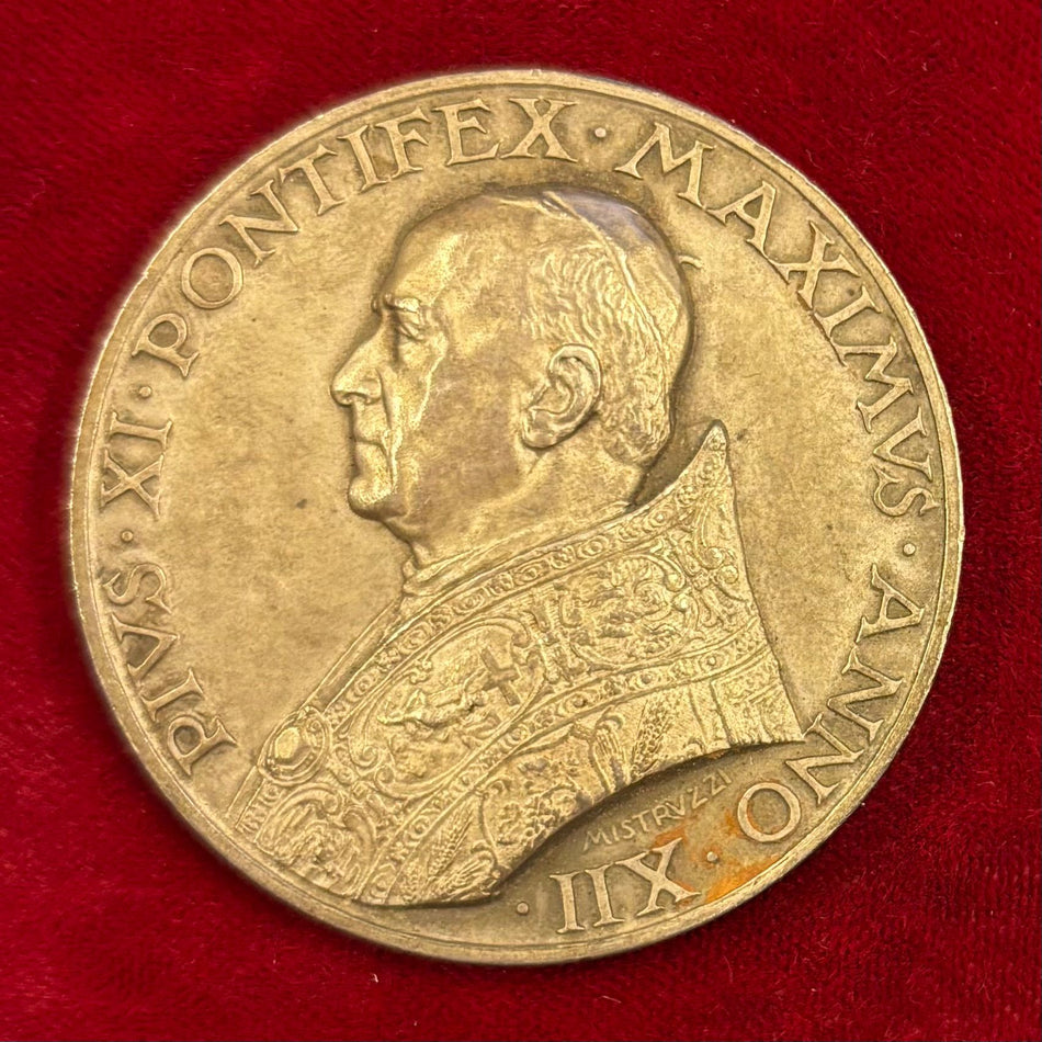 Papa Pio XI Anno XII - Medaglia "Giubileo straordinario - Anno Santo della Redenzione" 1933