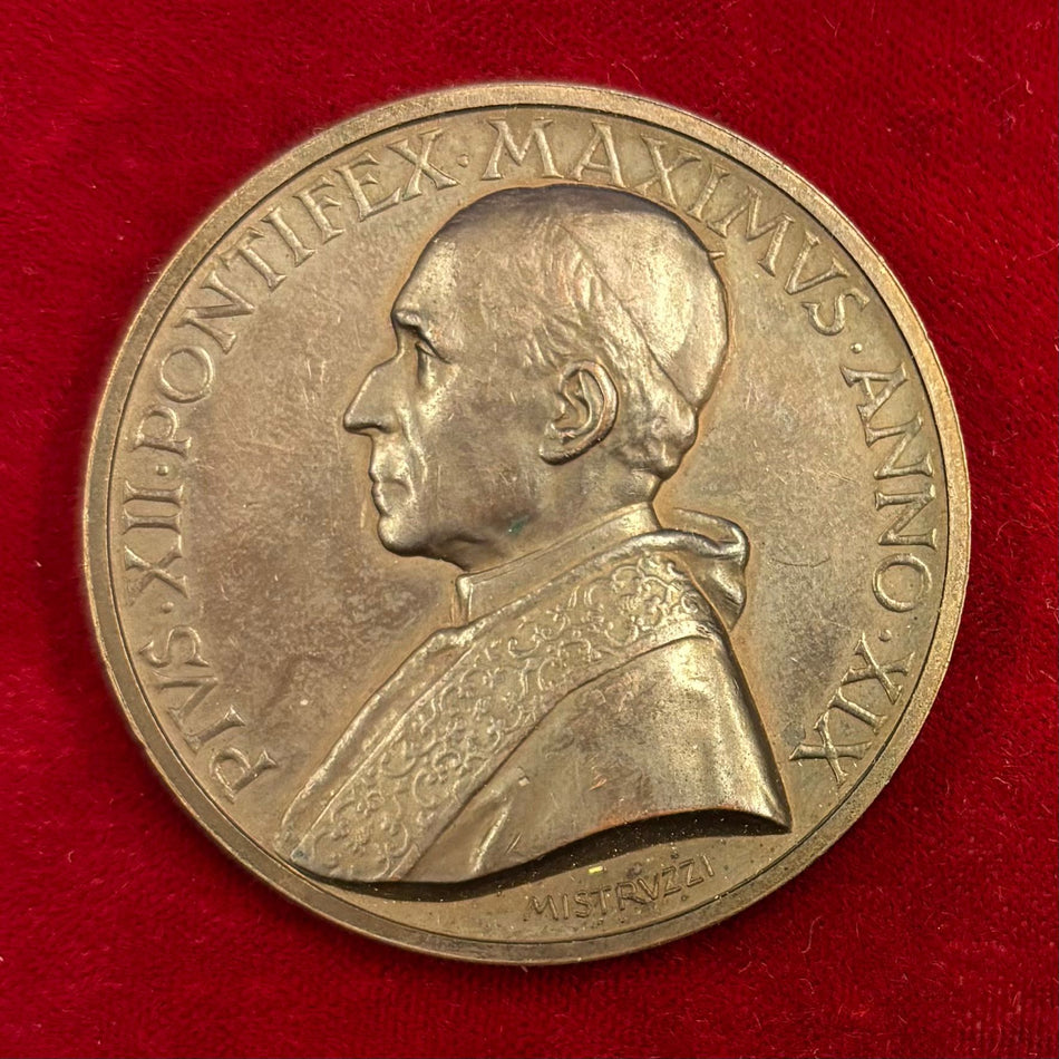 Papa Pio XII Anno XIX - Medaglia "Beatificazione Innocenzo XI" - 1957