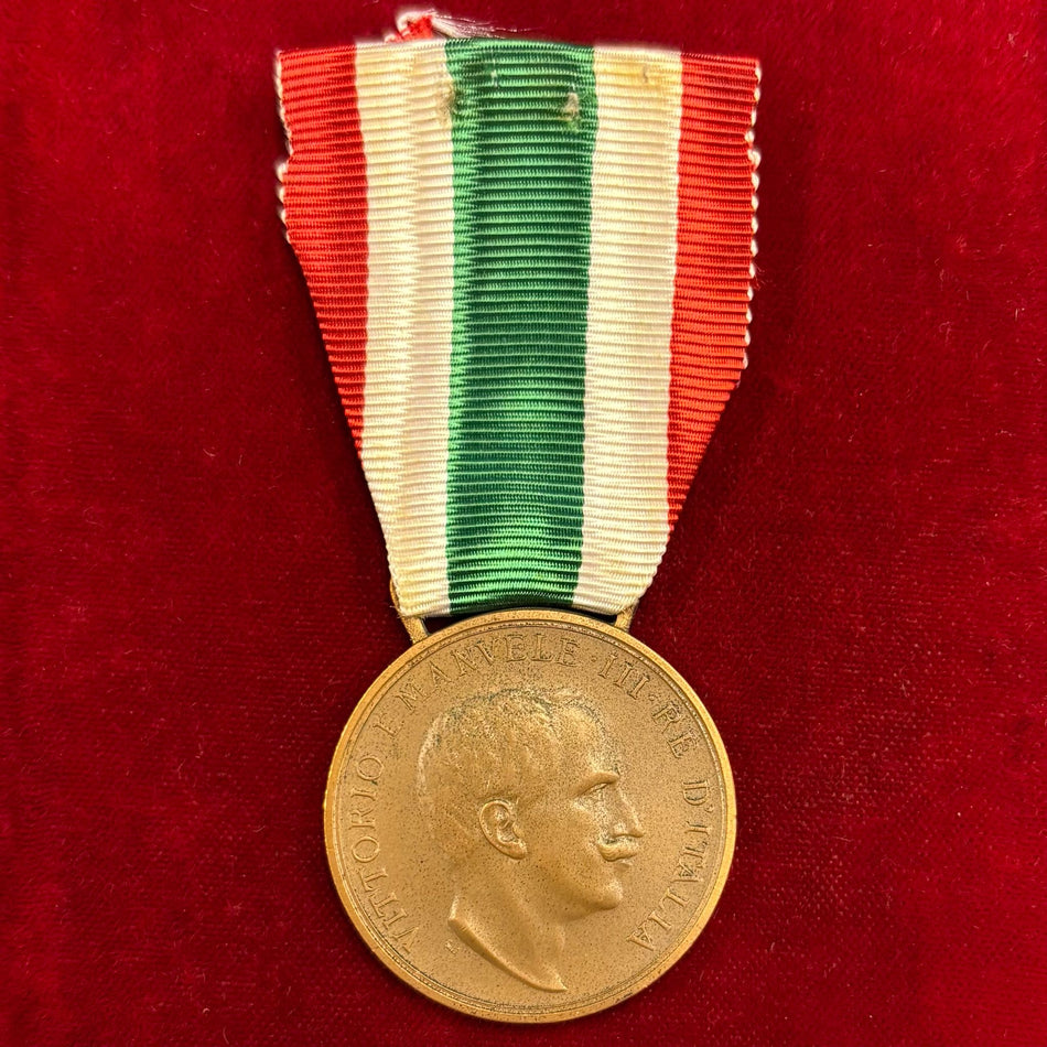 Vittorio Emanuele III - Medaglia a ricordo dell'Unità d'Italia 1848 - 1918 (S.J.)