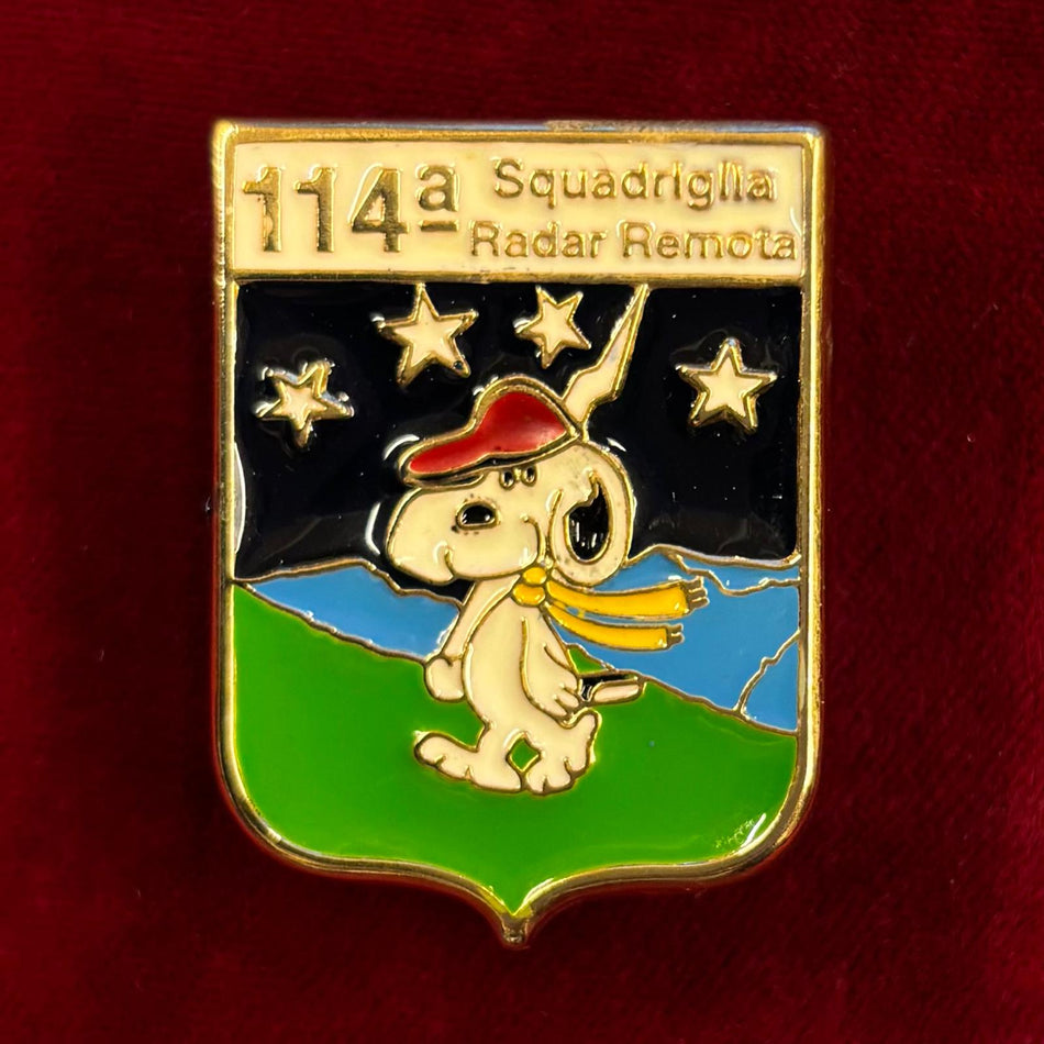 Distintivo "114^ Squadriglia Radar Remota" - Aeronautica Militare