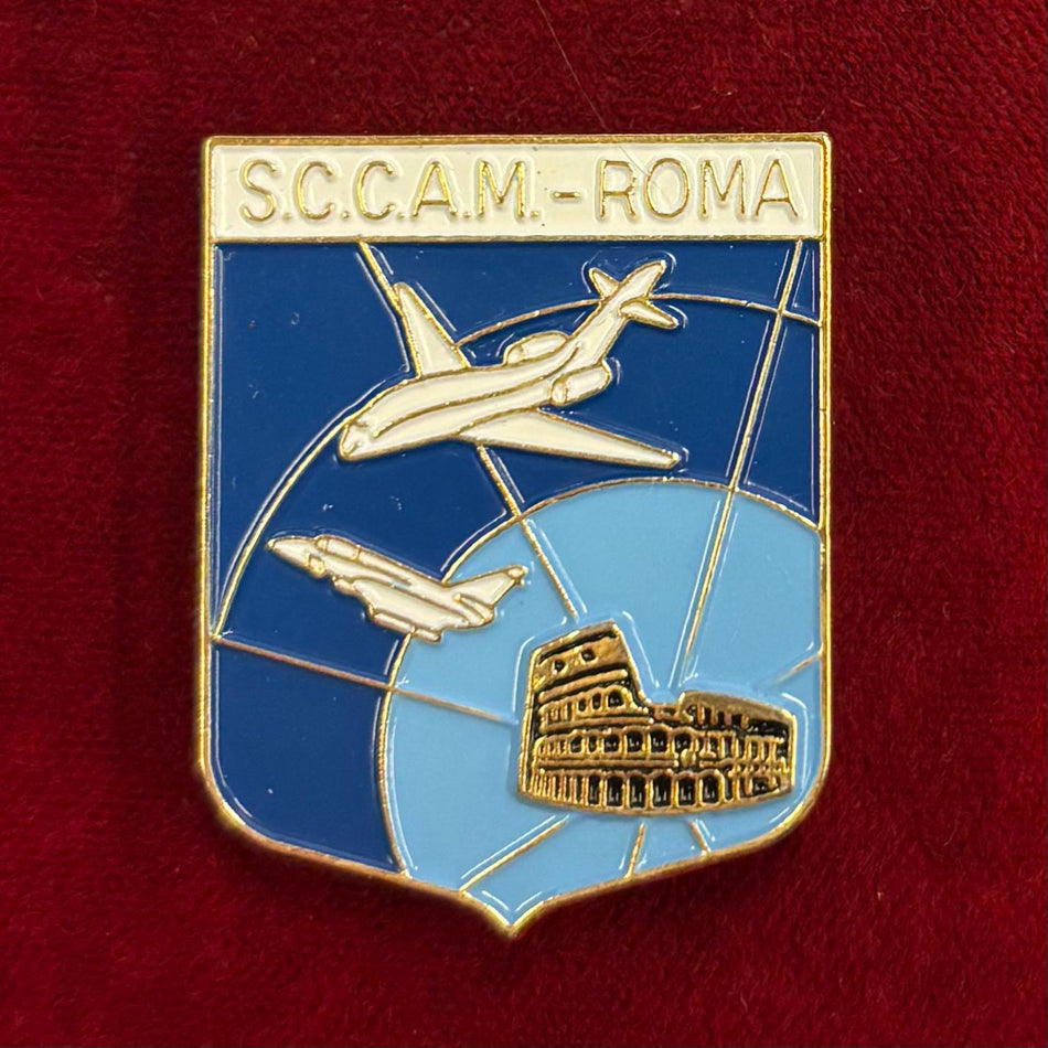 Distintivo "Servizio Coordinamento e Controllo Aeronautica Militare - Roma - S.C.C.A.M."