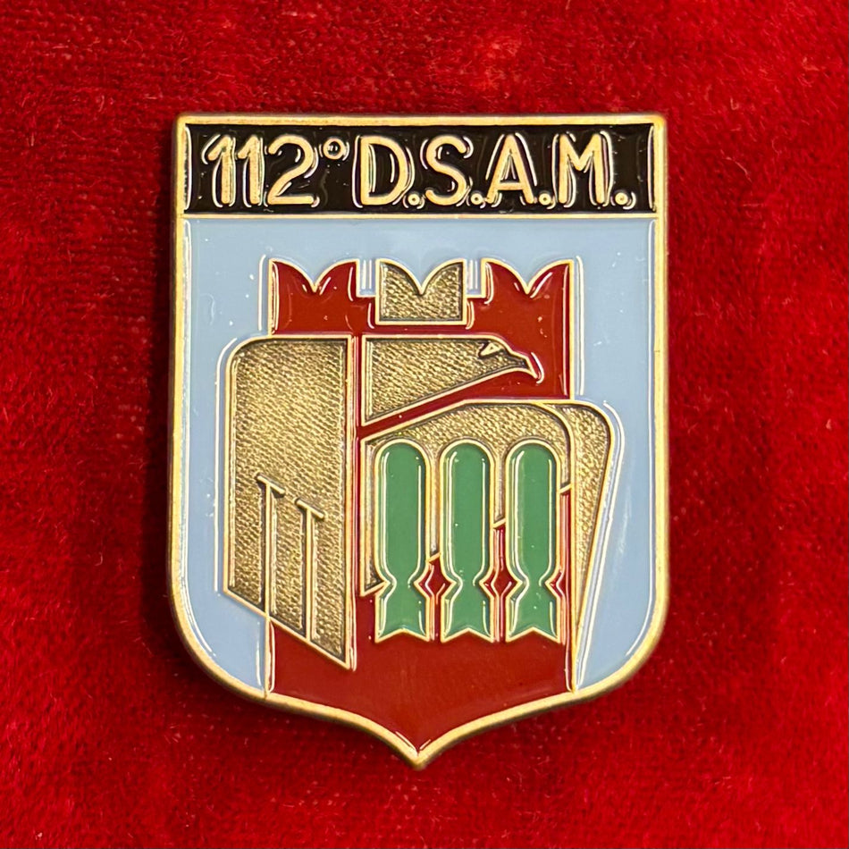 Distintivo "112° D.S.A.M. (Deposito Sussidiario Aeronautica Militare)"