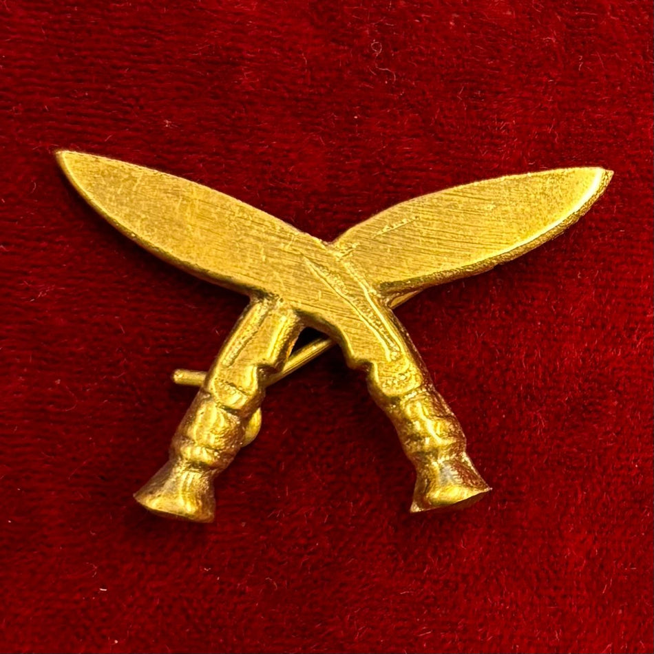 Nepal - Distintivo "Khukuri incrociati - Brigata dei Gurkha"