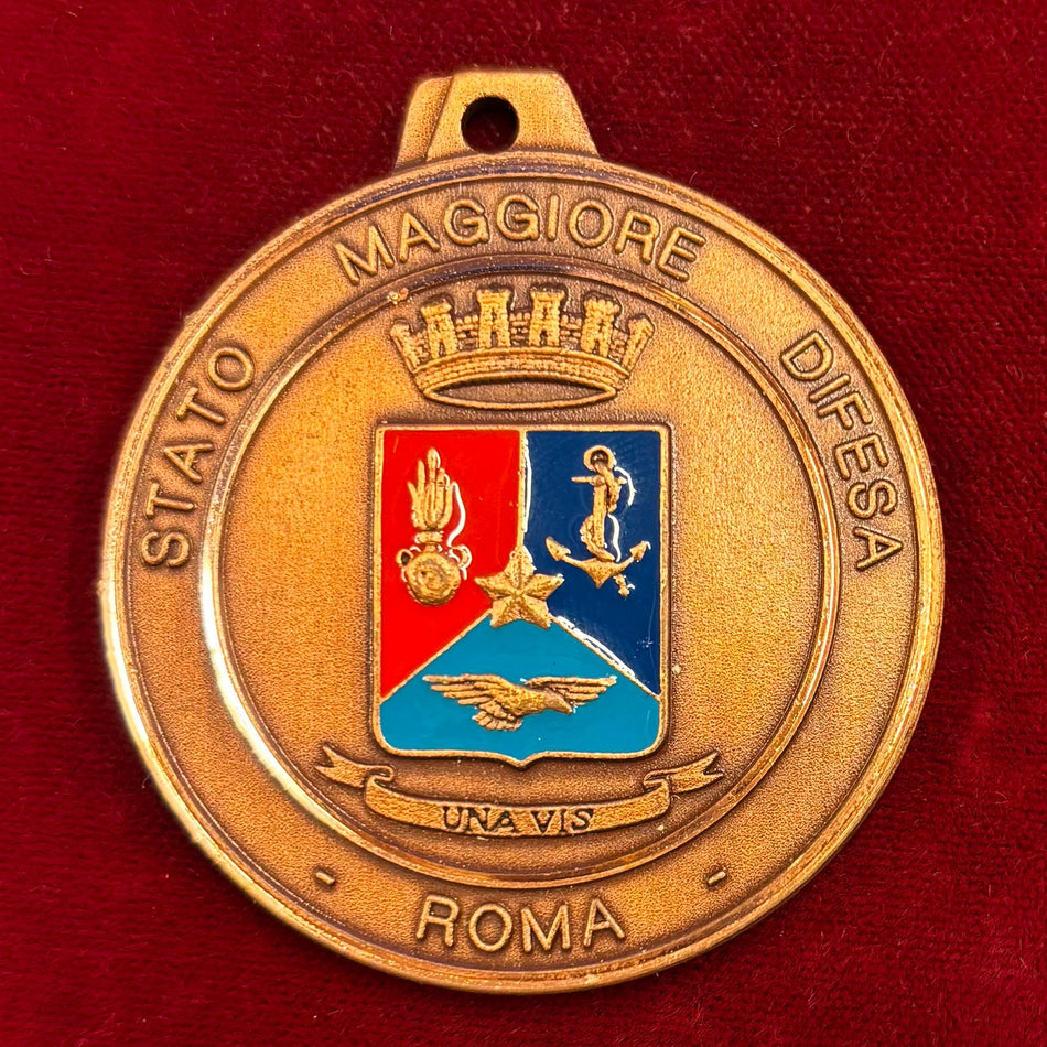 Medaglia "Stato Maggiore della Difesa - 25^ Sett. Sportiva F. A. - Criterium Scherma - 1991"