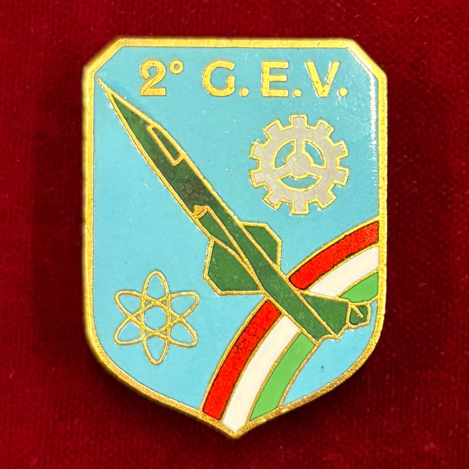 Distintivo "2° G.E.V. (Gruppo Efficienza Velivoli)" - Aeronautica Militare