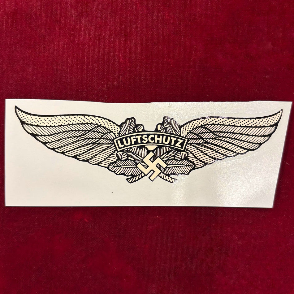 Decal dei reparti Luftschutz - Sfondo celeste