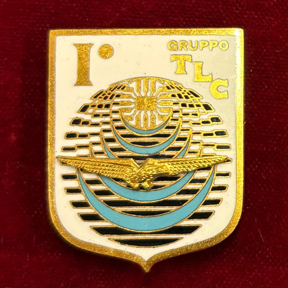 Distintivo "I° Gruppo Telecomunicazioni (T.L.C.)" - Aeronautica Militare - (S. Johnson)
