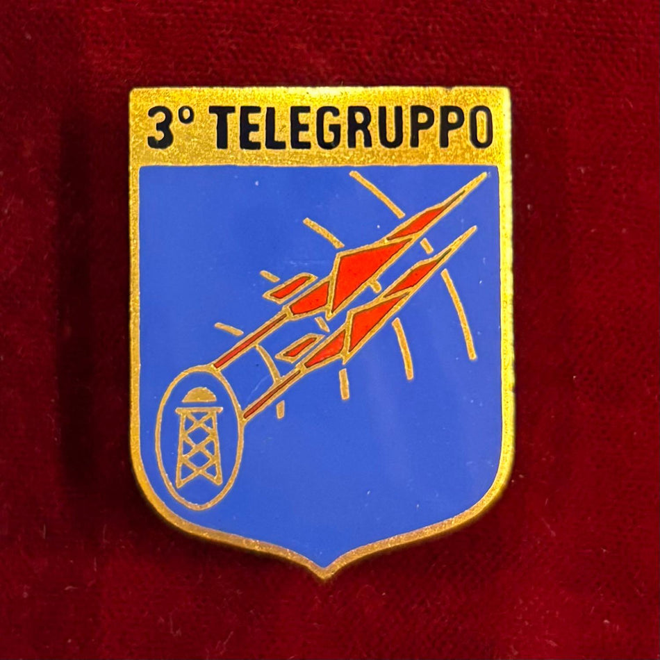Distintivo "3° Telegruppo" - Aeronautica Militare - (S. Johnson)