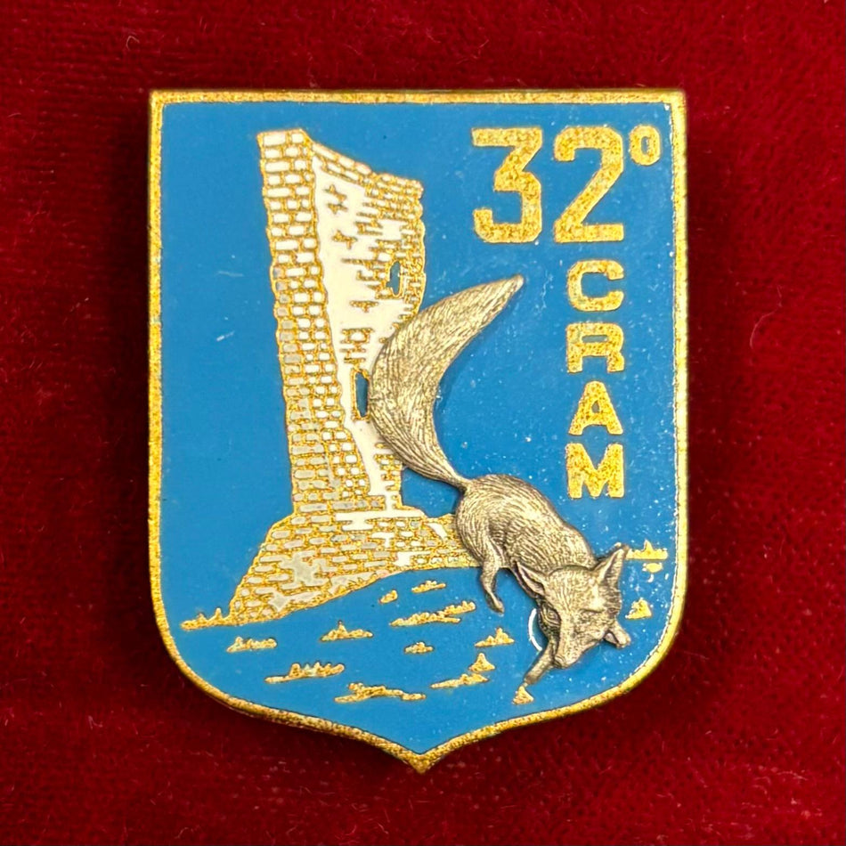 Distintivo "32° Centro Radar Aeronautica Militare (CRAM)" - Aeronautica Militare - (S. Johnson)