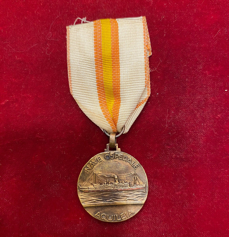Regno d'Italia - Medaglia "Regia Nave Ospedale Aquileia" Guerra civile spagnola
