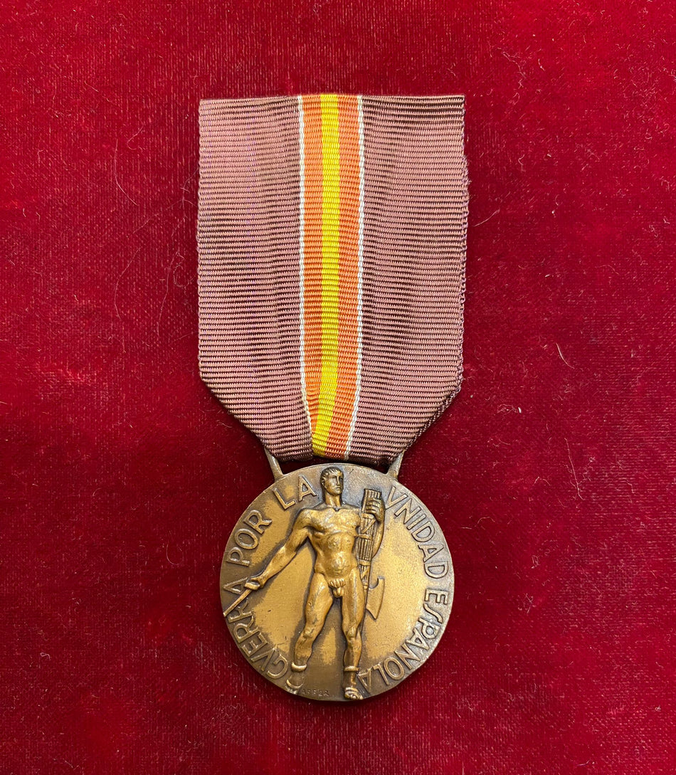 Spagna - Medaglia "Volontarios de Guerra - Guerra por la unidad espanola"