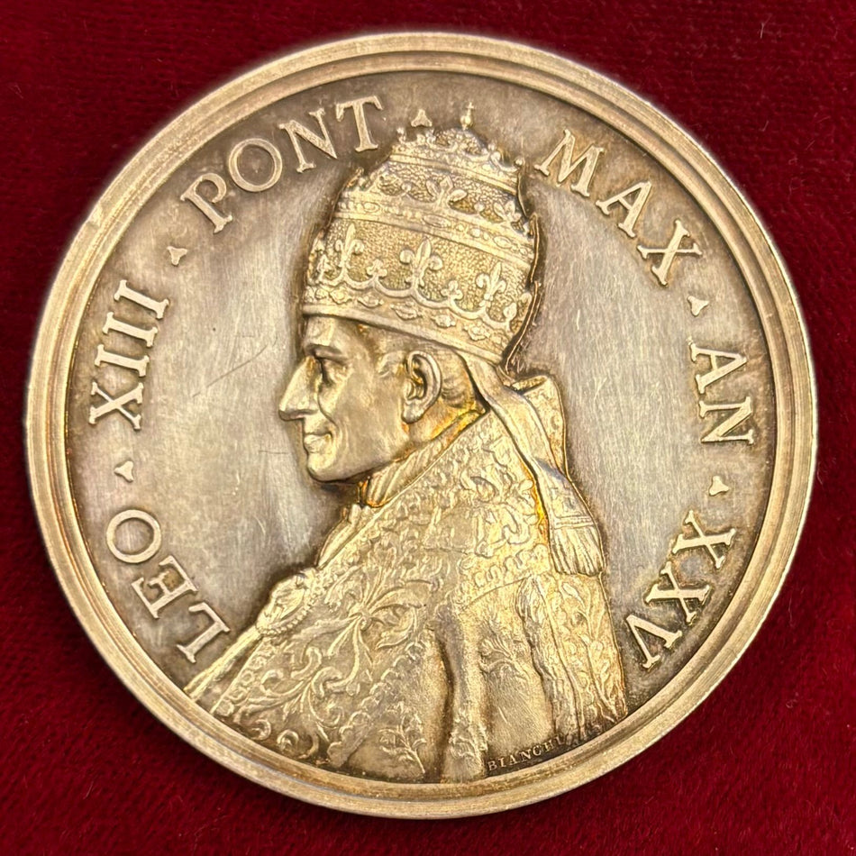 Medaglia "Papa Leone XIII - 25° anno di Pontificato" 1902