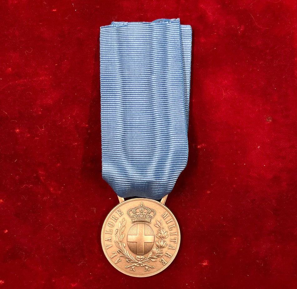 Regno d'Italia - Medaglia Al Valore Militare - grado argento