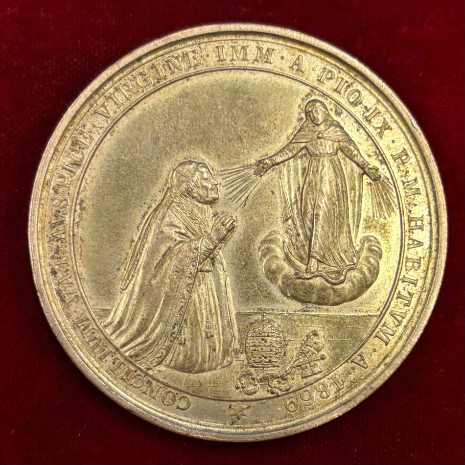 Medaglia "Papa Pio IX - Concilio Ecumenico Vaticano II" - 1869