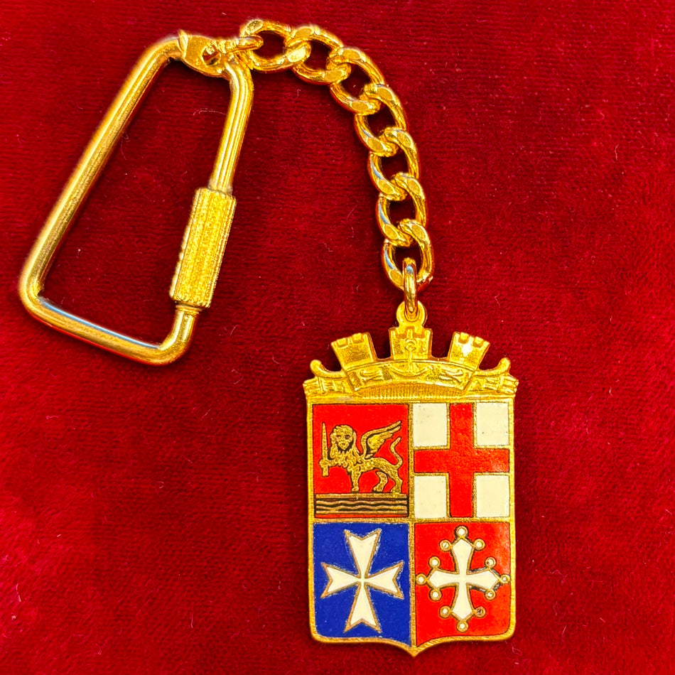 Portachiavi con Stemma Araldico della Marina Militare Italiana