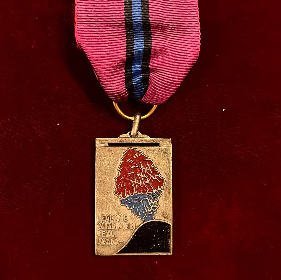 Regno d'Italia - Medaglia "Legione Carabinieri Reali Lazio" NEI SECOLI FEDELE