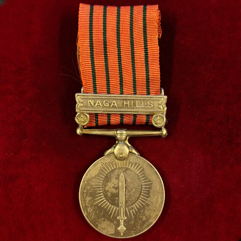 India - Medaglia "General Service Medal - Naga Hills"