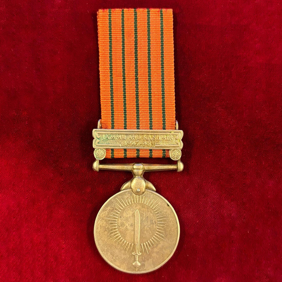 India - Medaglia "General Serive Medal - Jammu e Kashmir 1947-48"