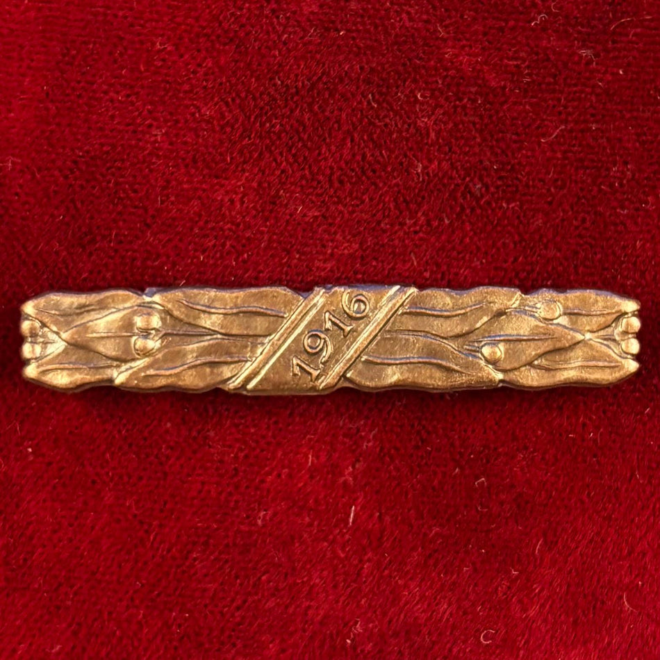 Fascetta “1916” in bronzo - 1^ Guerra Mondiale