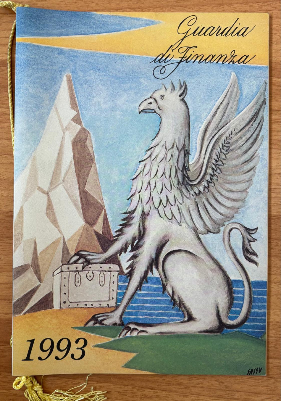 Calendario Guardia di Finanza - Anno 1993