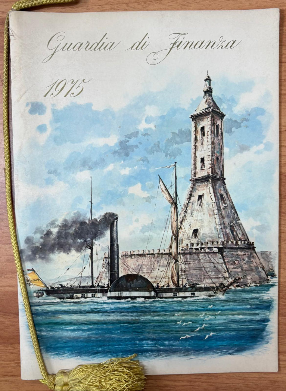 Calendario Guardia di Finanza - Anno 1975