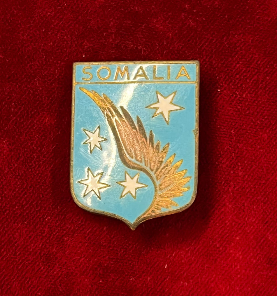 Aeronautica Militare AFIS - Distintivo "Amministrazione Fiduciaria Italiana della Somalia" - Numerato S. Johnson