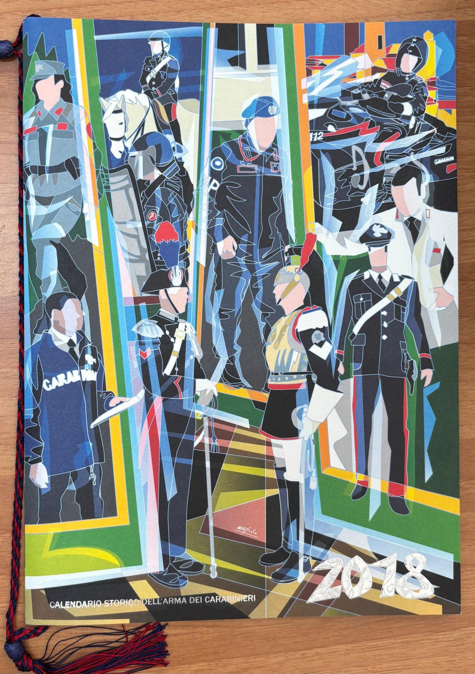 Calendario Storico dell'Arma dei Carabinieri - Anno 2018