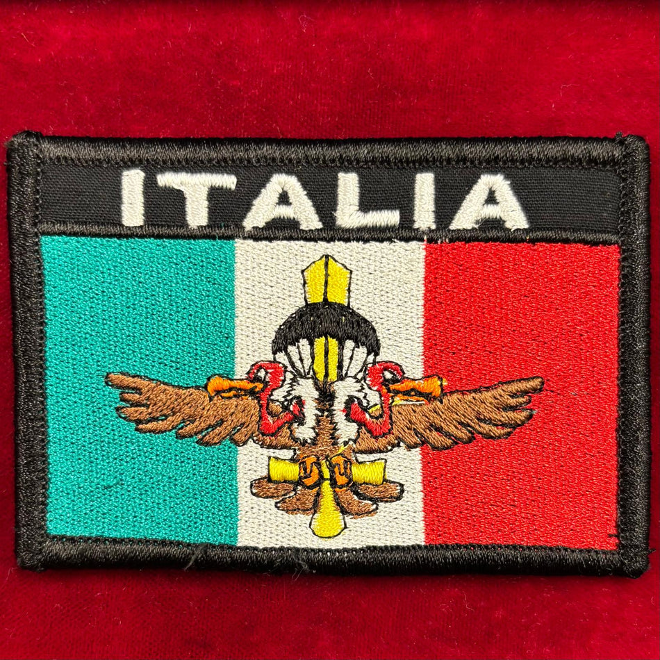 Distintivo in stoffa "ITALIA - 2° Plotone Avvoltoi" (Fuori Ordinanza)