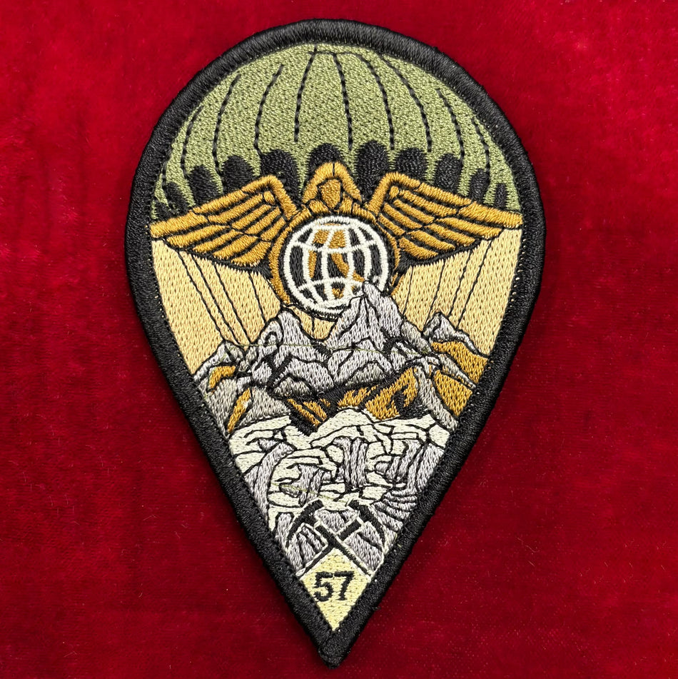 USAF - Distintivo in stoffa "57th Rescue Squadron - Aviano" (Variante)