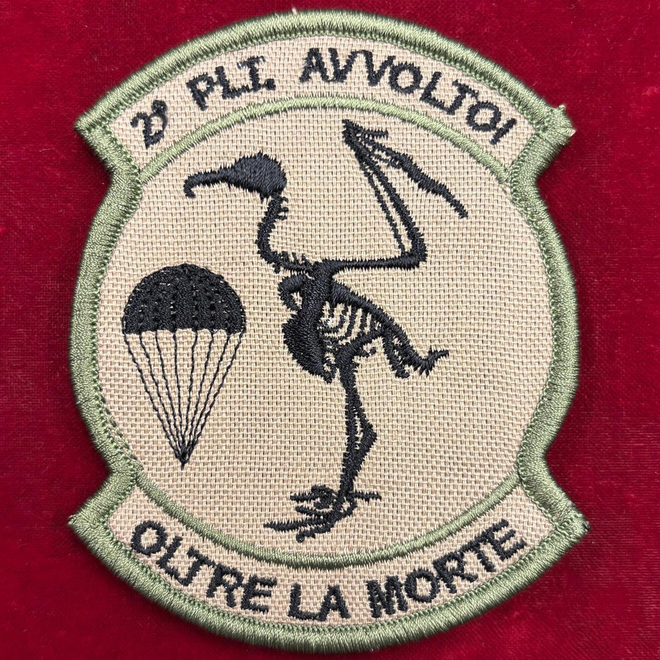 Distintivo in stoffa "2° Plotone Avvoltoi - Oltre la morte" (Fuori Ordinanza)