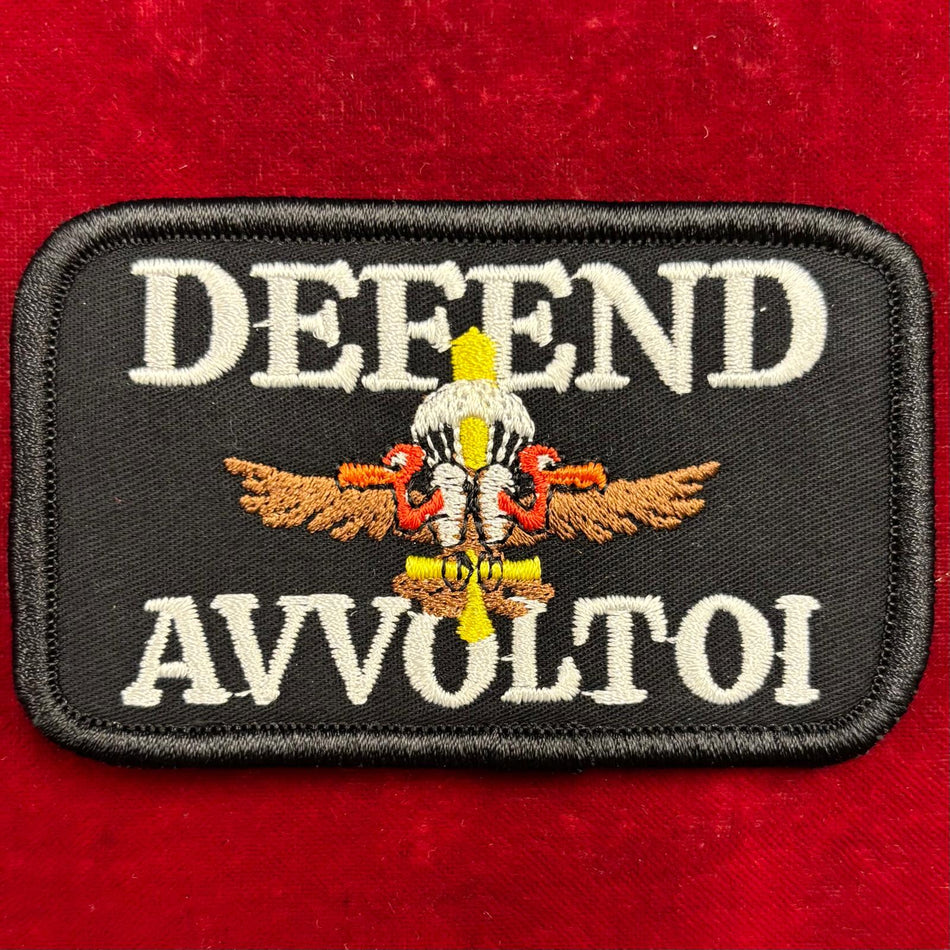 Distintivo in stoffa "2° Plotone - Defend Avvoltoi" (Fuori Ordinanza)