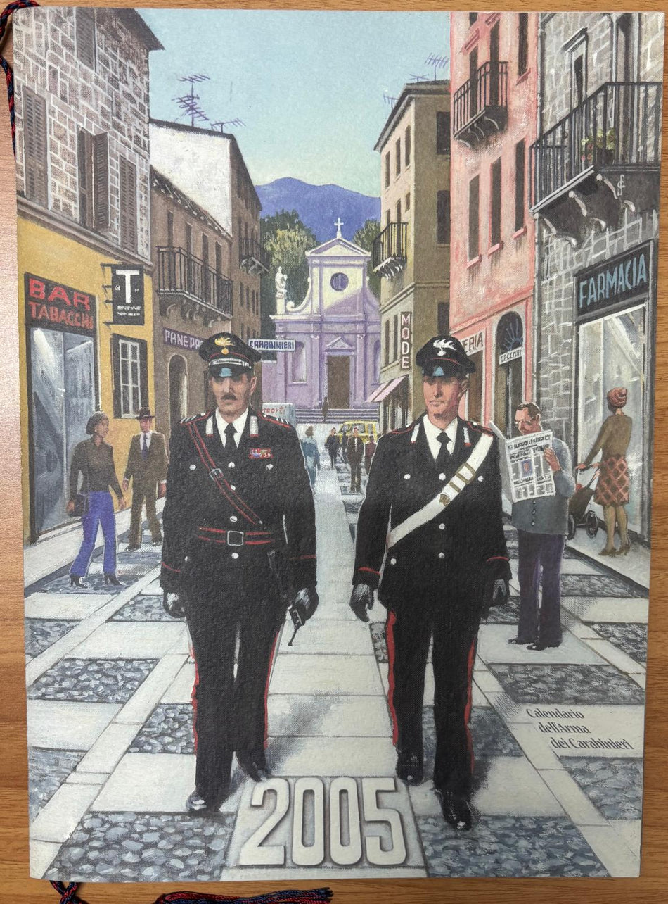 Calendario Storico dell'Arma dei Carabinieri - Anno 2005