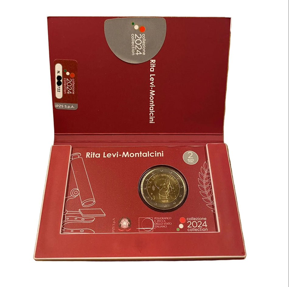 Italia 2024 - 2 Euro Coincard "Rita Levi-Montalcini"