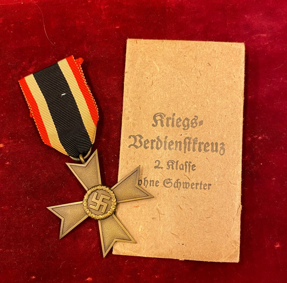 Terzo Reich - Croce al Merito di Guerra di 2^ classe - senza spade
