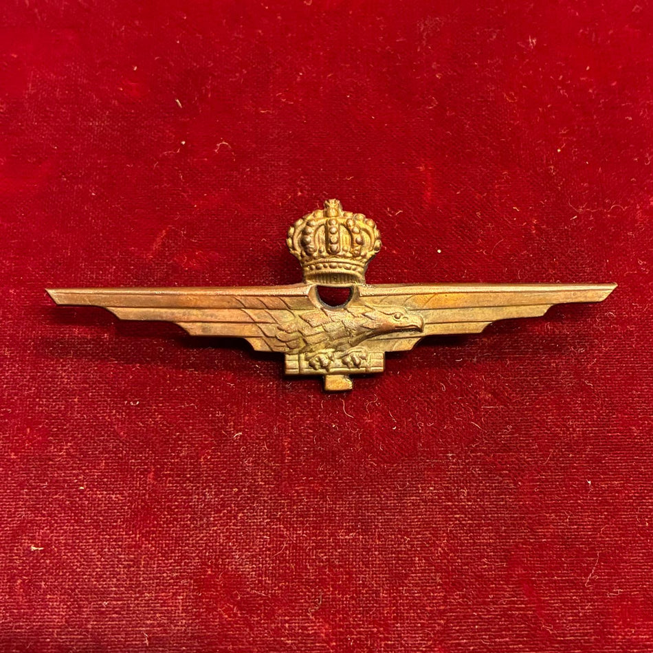 Brevetto da pilota della Regia Aeronautica - Seconda Guerra Mondiale