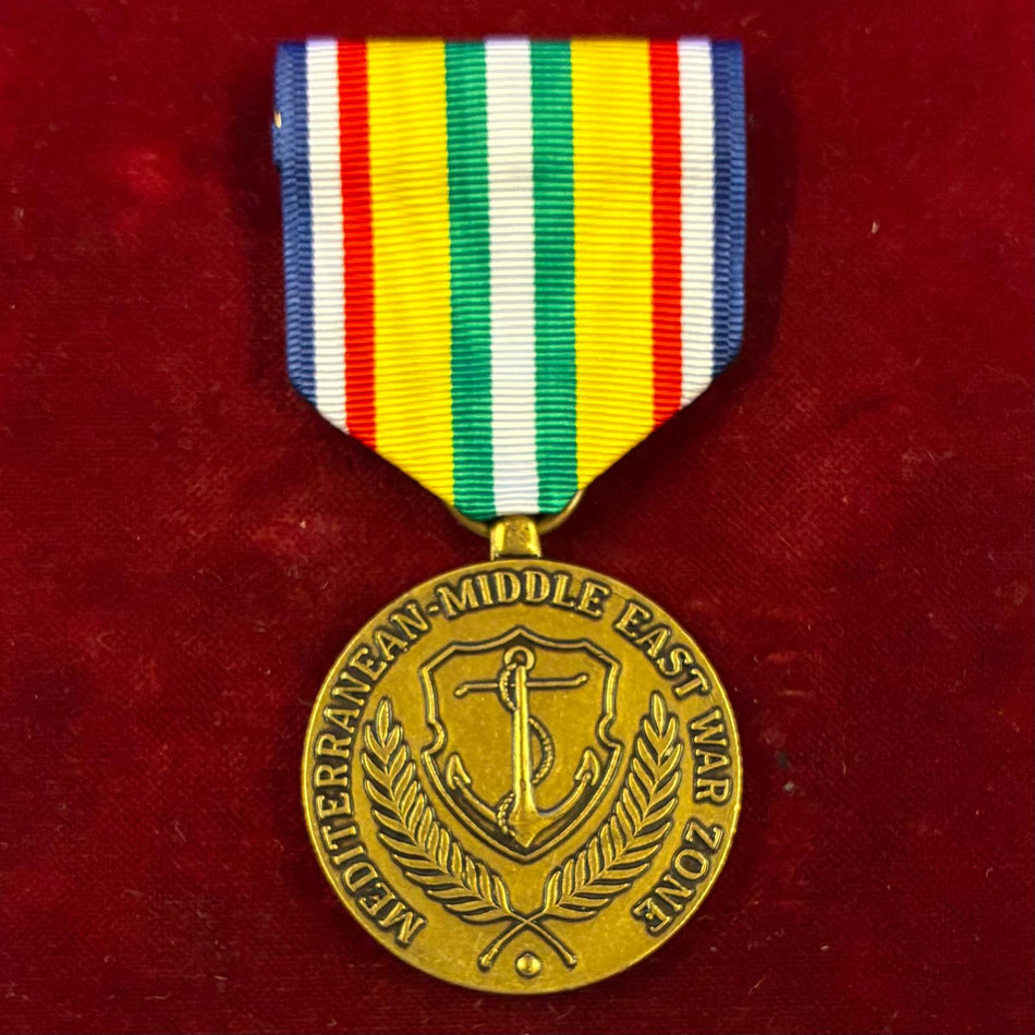 Stati Uniti d'America - Merchant Marine Mediterranenan - Middle East War zone