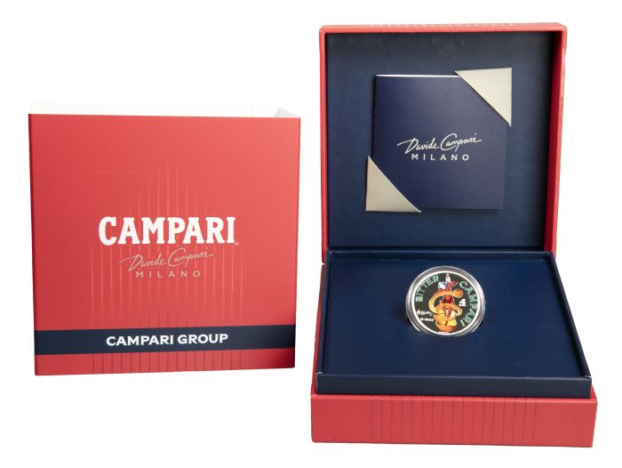 Italia 2024 4 Euro Argento 925 /°°° "Campari"