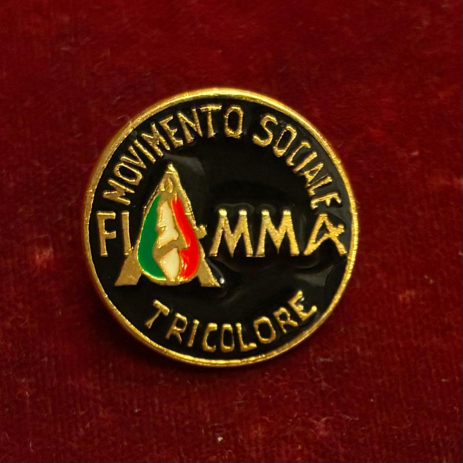 Distintivo del Movimento Sociale - FIAMMA TRICOLORE
