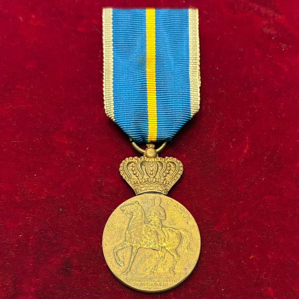 Romania - Medaglia per il Centenario di re Carlo I di Romania 1839 - 1939