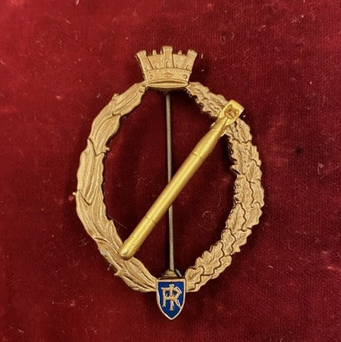 Distintivo di Volo bellico Specializzazione " ANTISOMMERGIBILI " - Grado ORO